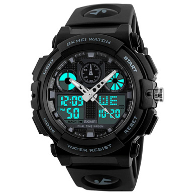 часы наручные 1270bk skmei, black, оптом, купить