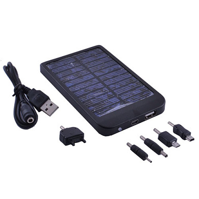 power bank с солнечной панелью и переходниками hw-1111 1500ma, оптом, купить