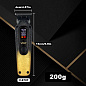 Триммер VGR V-879T BLUE, 4 насадки, 7500 RPM, 1500 mAh, LED display