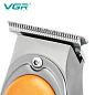 Триммер VGR V-263 ORANGE, 3 насадки, LED display