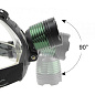 Фонарь налобный Police 2188-T6, 2х18650, zoom, ЗУ microUSB, Box