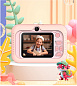 Детский фотоаппарат Q6, PINK DINOSAUR