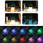 Фонарь кемпинг 899-SMD(RGB)+COB вольфрамовая лампа,  Li-Ion аккум., ЗУ Type-C, крюк