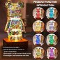 Ночник 3D Bearbrick Мишка KX197 8 цветов, RGB+Warm Light