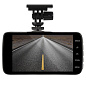 Автомобильный видеорегистратор X600, LCD 4'', Angel Lens, камеры, 1080P Full HD, металл. корпус