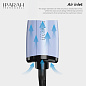 Фен-стайлер IPARAH 2 в 1 P-269B DARK BLUE, 2 режима, 3 уровня температуры, 1000-1200W