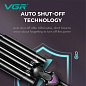 Плойка тройная VGR V-590 PURPLE, 140-200°C, керамическое покрытие, LED display, 130W