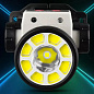 Фонарь налобный PLD-LY004-XPE+COB, Motion Sensor, Li-Ion аккум, индикация заряда, магнит, ЗУ Type-C, Box
