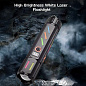 Фонарь NIGHT VISION FLUORESCENCE 530 WHITE LASER LED PM30-TG, Power Bank, 1x18650, ЗУ Type-C, zoom, Box
