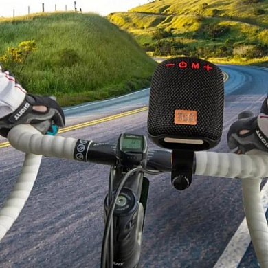 беспроводной bluetooth-динамик для велосипеда tg392, ipx5, black с радио и speakerphone, оптом, купить