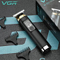 Машинка (триммер) для стрижки волосся VGR V-985, Professional, 4 насадки, LED Display