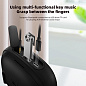 Bluetooth-колонка с наушниками TG813, c функцией speakerphone, радио, black