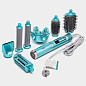 Фен-стайлер VGR 7 в 1 V-477 GREEN, Professional, 7 насадок, 1400 Вт