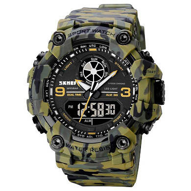 часы наручные 1818cmgn skmei, camo green, оптом, купить