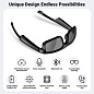 Умные очки Smart Glasses GM80, Bluetooth, поляризованные линзы с защитой от ультрафиолета