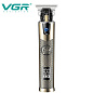 Машинка (триммер) для стрижки волосся VGR V-983, Professional, 4 насадки, LED Display