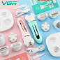 Эпилятор VGR 5 в 1 V-751 GREEN, 5 насадок, IPX6