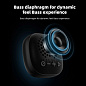 Bluetooth-колонка с наушниками TG813, c функцией speakerphone, радио, black