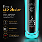 Аккумуляторная машинка для стрижки (clipper) VGR V-199 GREEN, 6 насадок, LED display
