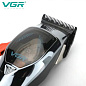 Машинка (триммер) для стрижки волос VGR V-647, Professional, 4 насадки, LED Display
