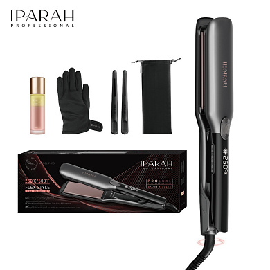 выпрямитель для волос iparah p-113, 45мм, 160-260°c, керамическое покрытие, led display, 65 w, оптом, купить