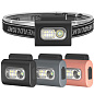 Фонарь налобный 505-XPE+8SMD(white+red+blue), Li-Ion аккумулятор, ЗУ Type-C, клипса на магните