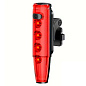Велофонарь LEADBIKE LD77-LS-4LED с лазерной разметкой, waterproof, Li-Ion  аккумулятор, ЗУ Type-C