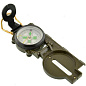 Компас туристический с линейкой и линзой  (Ударопрочный корпус) DC-45-2B