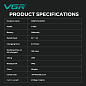 Электробритва VGR V-330, роторная, IPX5