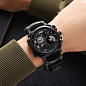 Часы наручные 2202BK SKMEI PARACORD, BLACK, Compass, термометр, свисток, кресало