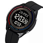 Годинники наручні 2412PBK SKMEI, BLACK-SILICONE