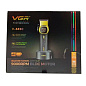 Аккумуляторная машинка для стрижки (clipper) VGR V-885C GOLD, 10 насадок, LED display