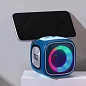 Bluetooth-колонка TG359 с RGB ПОДСВЕТКОЙ, speakerphone, радио, blue