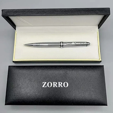 ручка zorro в подарочной коробке (хромированная) 1035, оптом, купить