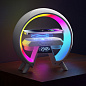 Light Sound Machine XM-X63, RGB нічник, годинник, бездротова зарядка, Bluetooth колонка