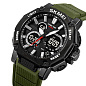 Часы наручные 2219AG SKMEI, ARMY GREEN