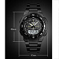 Часы наручные 1370BKWT SKMEI, BLACK/WHITE