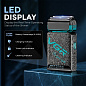 Электробритва VGR V-374 GREEN шейвер, двойное лезвие, LED display