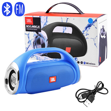 bluetooth-колонка jbl boombox small, speakerphone, радио, blue, оптом, купить