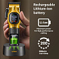 Аккумуляторная машинка для стрижки (clipper) VGR V-886C GOLD, LED display, 9000RPM