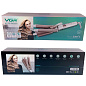 Плойка тройная VGR V-599, 100-230°C, керамическое покрытие, LED display, 90W