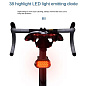 Велофонарь MY-2106-38LED, waterproof, Li-Ion  аккумулятор, ЗУ Type-C
