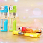 Зажигалка пьезо с фонариком прозрачная разноцветная FENIX LIGHTER 288-47