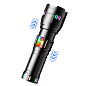 Фонарь NIGHT VISION FLUORESCENCE G01-4PM50-TG, индикация заряда, 4x18650, ЗУ Type-C, zoom, Box