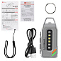 Фонарь YEMAO YM-M02X XTE+5SMD(RGB), Li-Ion аккумулятор, ЗУ Type-C, магнит