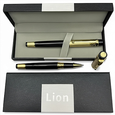 ручка роллерная подарочная в коробке lion 286, оптом, купить