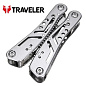 Мультитул тактический Traveler Deluxe МТ629PG 14в1, 16.5 см 