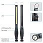 Фонарь WORKLIGHT BL-821-COB, Li-Ion аккумулятор, поворот180º+180º, магнит, крюк, ЗУ microUSB