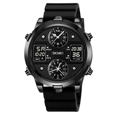 часы наручные 2212pbkbk skmei, black-black, оптом, купить