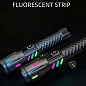 Фонарь NIGHT VISION FLUORESCENCE M10R-2TG(White+Red), 1x18650, индикация заряда, ЗУ Type-C, zoom